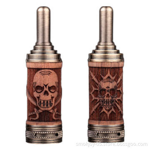 E-Cigarette, N Fire LA2, Rebuildable Wooden Tank